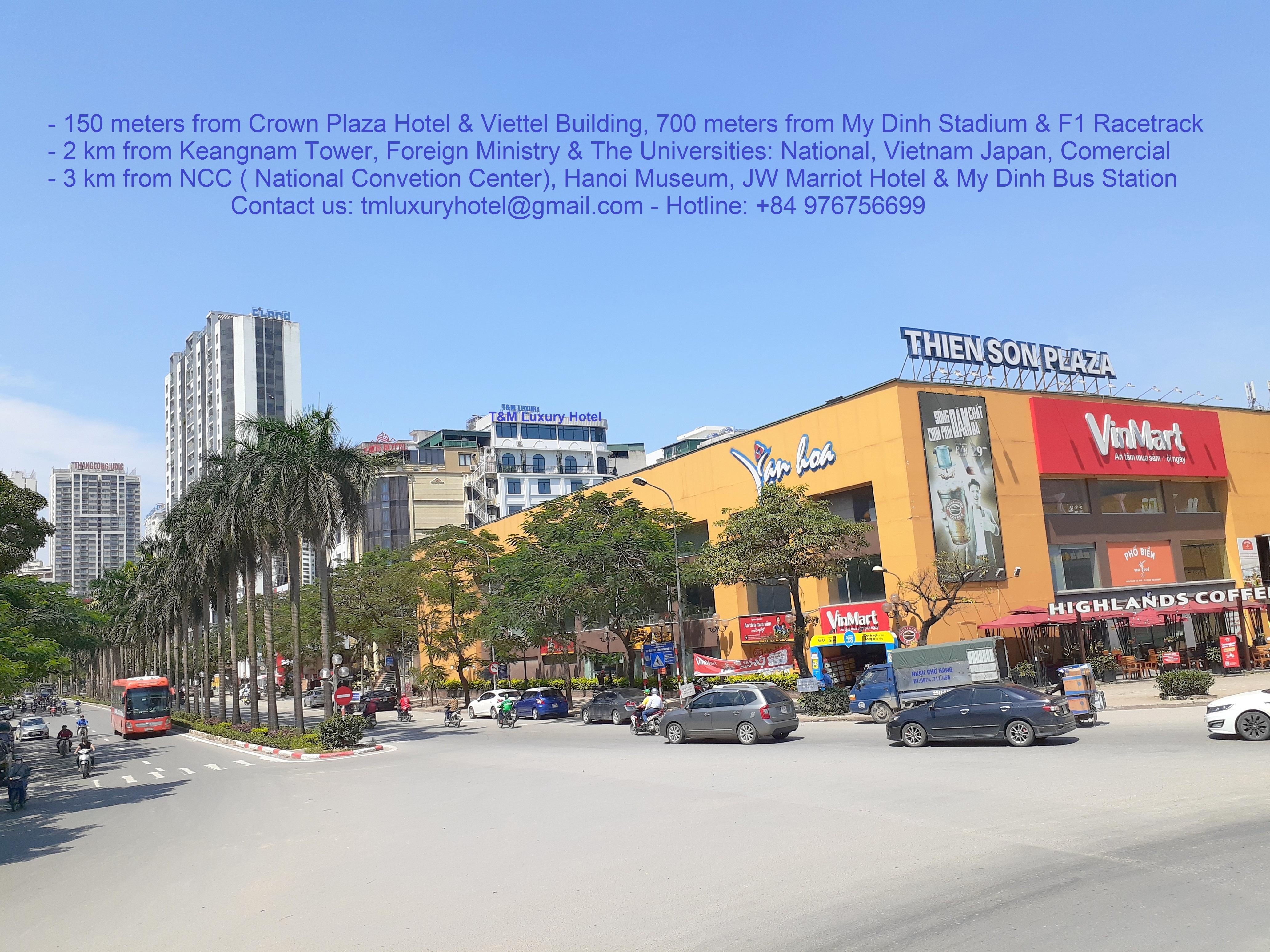 T&M Luxury Hotel Hanoi Exterior foto
