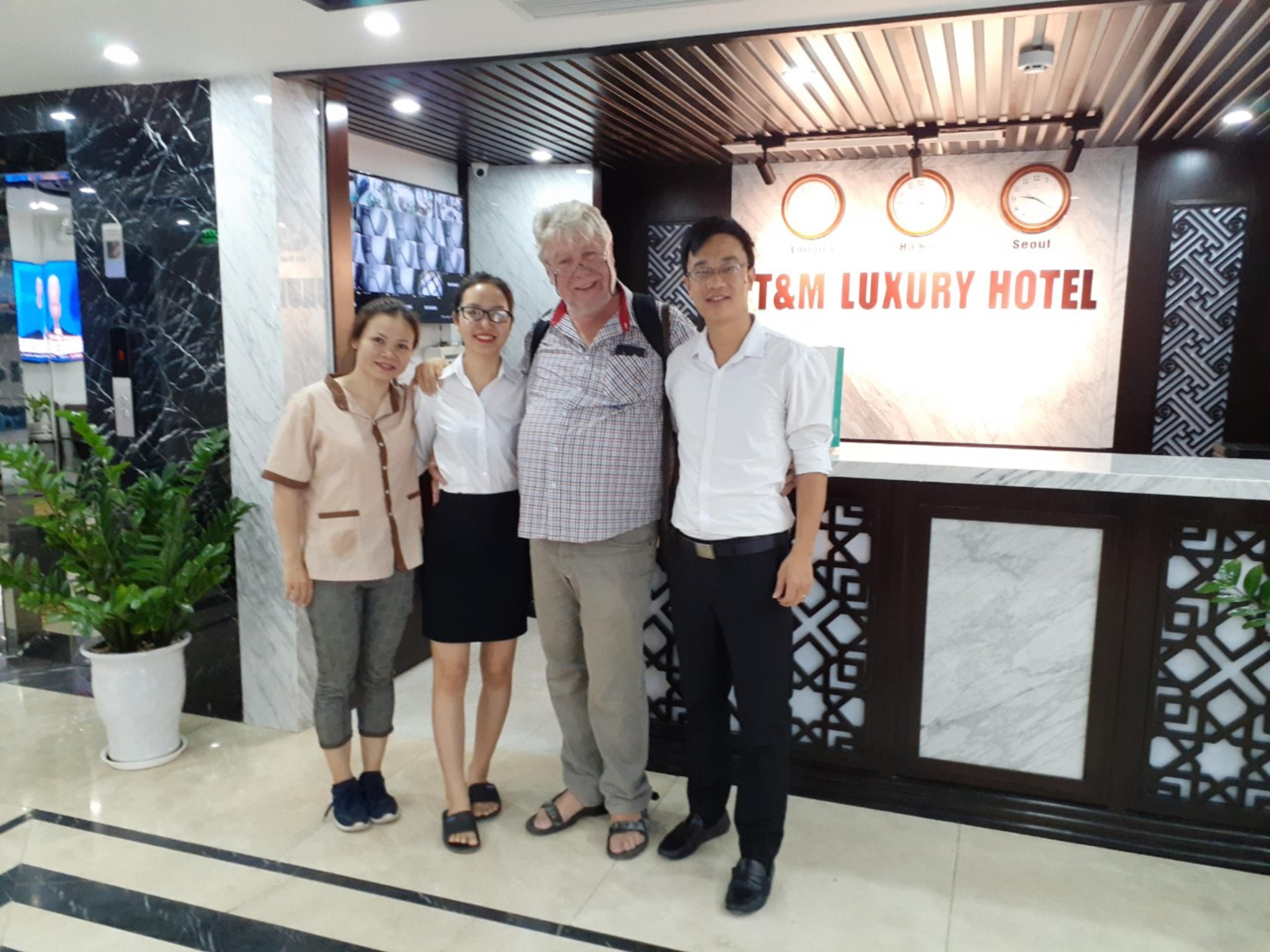 T&M Luxury Hotel Hanoi Exterior foto